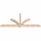 Ekena Millwork Redmond Smooth Timber Gable Bracket, Douglas Fir, 84"W x 38"H x 3 1/2"D x 3 1/2"F, 11/12 Pitch GBW084X38X0404RED00SDF - alternate 3